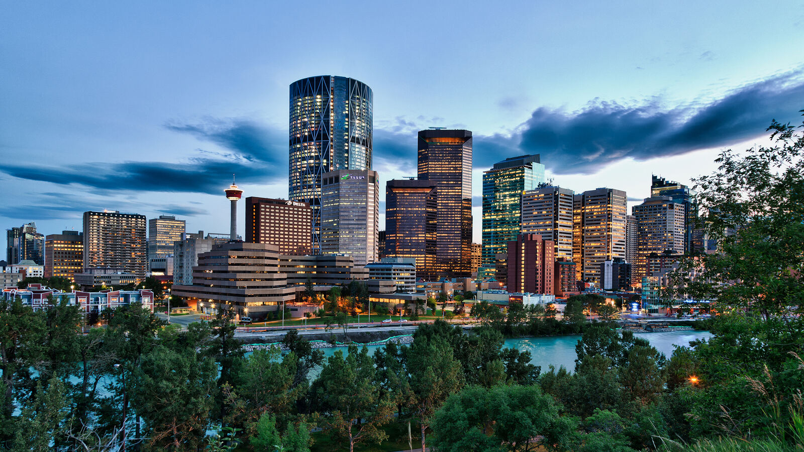 Calgary downtown skyline